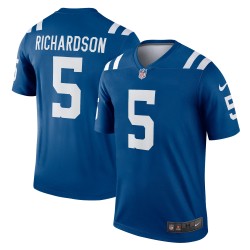 Anthony Richardson Indianapolis Colts Nike Team Legend Player Performance Top – Königsblau