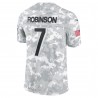 Bijan Robinson Atlanta Falcons Nike 2024 Salute to Service Limited Trikot – Arctic Camo