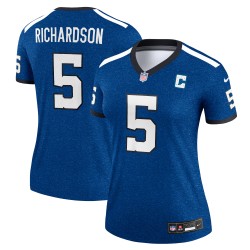 Anthony Richardson Indianapolis Colts Nike Alternate Legend Player Performance-Oberteil für Damen – Königsblau