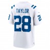 Jonathan Taylor Indianapolis Colts Nike Spieler-Spieltrikot – Weiß