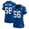 Quenton Nelson Indianapolis Colts Nike Indiana Nights Alternate Game-Trikot für Damen – Königsblau