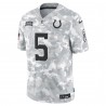 Anthony Richardson Indianapolis Colts Nike 2024 Salute to Service Limited Trikot – Arctic Camo