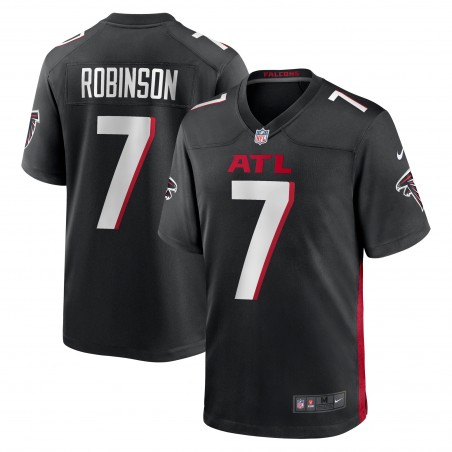 Bijan Robinson Atlanta Falcons Nike Spieltrikot – Schwarz