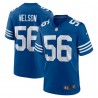 Nike Quenton Nelson Royal Indianapolis Colts Alternate Game-Trikot für Herren