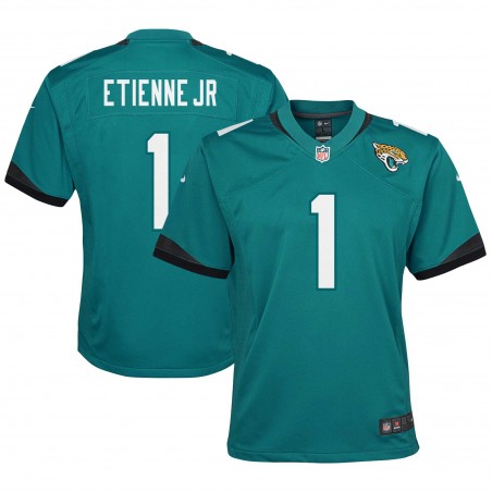 Travis Etienne Jacksonville Jaguars Nike Jugend-Spieltrikot – Blaugrün