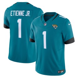 Travis Etienne Jacksonville Jaguars Nike Vapor F.U.S.E. Limitierter Jersey – Blaugrün