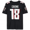 Kirk Cousins ​​Atlanta Falcons signiert Fanatics Authentic Nike Black Limited Jersey mit „Rise Up!“ Inschrift