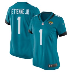 Travis Etienne Jacksonville Jaguars Nike Damen-Spieltrikot – Blaugrün