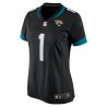 Travis Etienne Jacksonville Jaguars Nike Damen-Spieltrikot – Schwarz