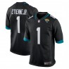 Travis Etienne Jacksonville Jaguars Nike Spieltrikot – Schwarz