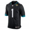 Travis Etienne Jacksonville Jaguars Nike Spieltrikot – Schwarz