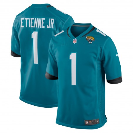 Travis Etienne Jacksonville Jaguars Nike Spieltrikot – Blaugrün