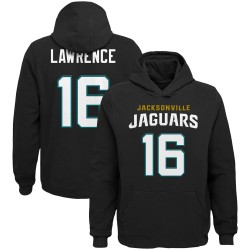 Trevor Lawrence Jacksonville Jaguars Jugend-Mainliner-Spielername und -Nummer Pullover-Hoodie – Schwarz