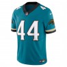 Travon Walker Jacksonville Jaguars Nike Prowler Throwback Vapor F.U.S.E. Limitierter Jersey – Blaugrün