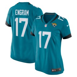 Evan Engram Jacksonville Jaguars Nike Damen-Spieltrikot – Blaugrün