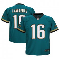 Trevor Lawrence Jacksonville Jaguars Nike Preschool Prowler Throwback Spieler-Spieltrikot – Blaugrün