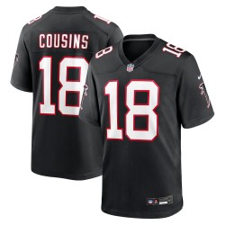 Kirk Cousins ​​Atlanta Falcons Nike Alternate Game Player-Trikot – Schwarz