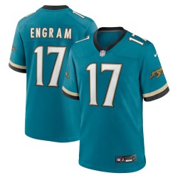 Evan Engram Jacksonville Jaguars Nike Prowler Throwback Spieler-Spieltrikot – Blaugrün