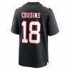 Kirk Cousins ​​Atlanta Falcons Nike Alternate Game Player-Trikot – Schwarz