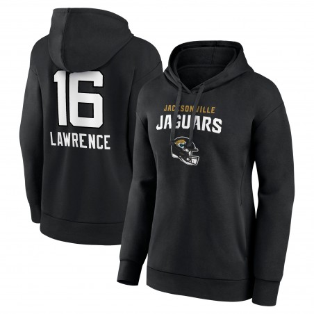 Trevor Lawrence Jacksonville Jaguars Damen Team Wordmark Pullover Hoodie – Schwarz