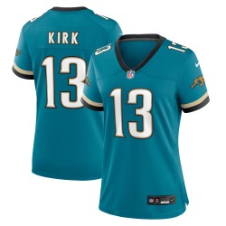 Christian Kirk Jacksonville Jaguars Nike Damen Prowler Throwback-Spieltrikot – Blaugrün