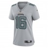 Trevor Lawrence Jacksonville Jaguars Nike Atmosphere Fashion Game-Trikot für Damen – Grau