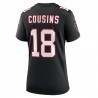 Kirk Cousins ​​Atlanta Falcons Nike Damen-Ausweichtrikot – Schwarz