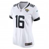 Trevor Lawrence Jacksonville Jaguars Nike Damen-Spieltrikot – Weiß