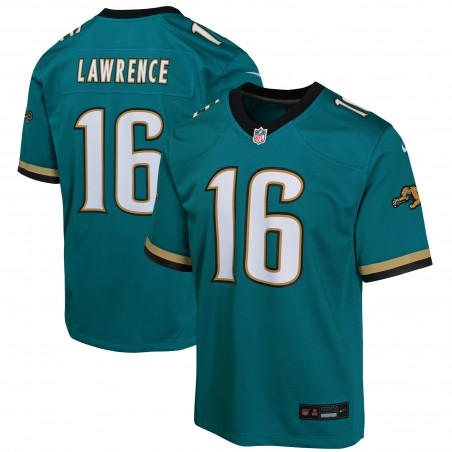 Trevor Lawrence Jacksonville Jaguars Nike Prowler Throwback-Spieler-Spieltrikot für Jugendliche – Blaugrün