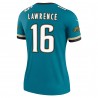 Trevor Lawrence Jacksonville Jaguars Nike Alternate Legend Player Performance-Oberteil für Damen – Prowler Throwback Teal