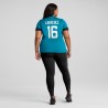 Trevor Lawrence Jacksonville Jaguars Nike Damen-Spieltrikot – Blaugrün