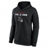 Drake London Atlanta Falcons Damen-Pullover-Hoodie mit Team-Wordmark-Spielername und -nummer – Schwarz