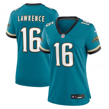 Trevor Lawrence Jacksonville Jaguars Nike Damen Prowler Throwback-Spieltrikot – Blaugrün