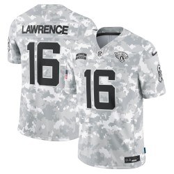 Trevor Lawrence Jacksonville Jaguars Nike 2024 Salute to Service Limited Trikot – Arctic Camo