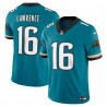 Trevor Lawrence Jacksonville Jaguars Nike Prowler Throwback Vapor F.U.S.E. Limitierter Jersey – Blaugrün