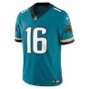 Trevor Lawrence Jacksonville Jaguars Nike Prowler Throwback Vapor F.U.S.E. Limitierter Jersey – Blaugrün