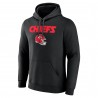 Patrick Mahomes Kansas City Chiefs Team Wordmark Spielername und Nummer Pullover Hoodie – Schwarz