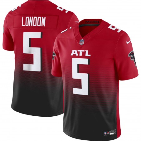 Drake London Atlanta Falcons Nike Vapor F.U.S.E. Limitiertes Trikot – Rot