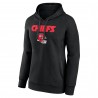 Patrick Mahomes Kansas City Chiefs Damen-Pullover-Hoodie mit Team-Wordmark-Spielername und -nummer – Schwarz