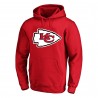 Travis Kelce Kansas City Chiefs Fanatics Big & Tall Fleece-Pullover-Hoodie mit Namen und Nummer – Rot