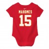 Patrick Mahomes Kansas City Chiefs Nike Kleinkind-Spielername- und -nummern-Body – Rot