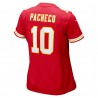 Isiah Pacheco Kansas City Chiefs Nike Game Player-Trikot für Damen – Rot