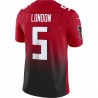 Drake London Atlanta Falcons Nike Vapor F.U.S.E. Limitiertes Trikot – Rot