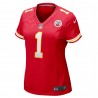 Xavier Worthy Kansas City Chiefs Nike Damen-Spieltrikot – Rot