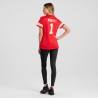 Xavier Worthy Kansas City Chiefs Nike Damen-Spieltrikot – Rot