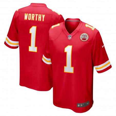 Xavier Worthy Kansas City Chiefs Nike Spieler-Spieltrikot – Rot