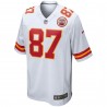 Travis Kelce Kansas City Chiefs Nike Jugend-Spieltrikot – Weiß