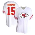 Patrick Mahomes Kansas City Chiefs Fanatics Damenmode-Trikot in Übergröße – Weiß