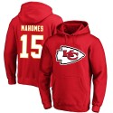 Patrick Mahomes Kansas City Chiefs Fanatics Big & Tall Fleece-Hoodie mit Namen und Nummer – Rot