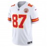 Travis Kelce Kansas City Chiefs Nike Vapor F.U.S.E. Limitiertes Trikot – Weiß